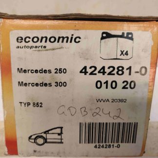 Mercedes Benz jarrupalat  424281-0