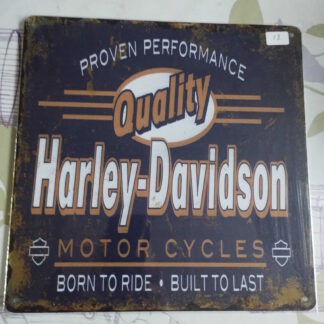 Harley Davidson peltikyltti nro13. koko 300x300mm